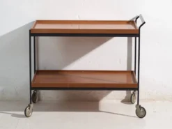Desserte ancienne OPAL en bois – Allemagne, vers 1960