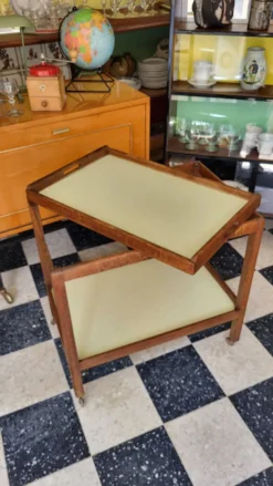 Desserte bois & formica années 50