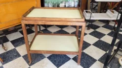 Desserte bois & formica années 50