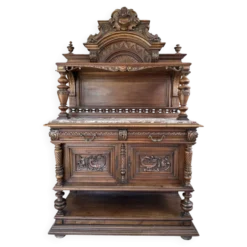 Desserte - Buffet ancien en noyer Henri II XIXeme