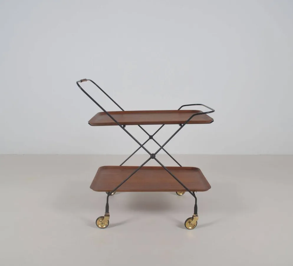 Desserte conçu par Paul Nagel pour Jie Gantofta, années 1960.