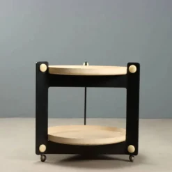 Desserte de cuisine vintage Guzzini, design Luigi Massoni, Italie, années 1970