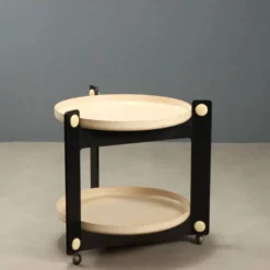 Desserte de cuisine vintage Guzzini, design Luigi Massoni, Italie, années 1970
