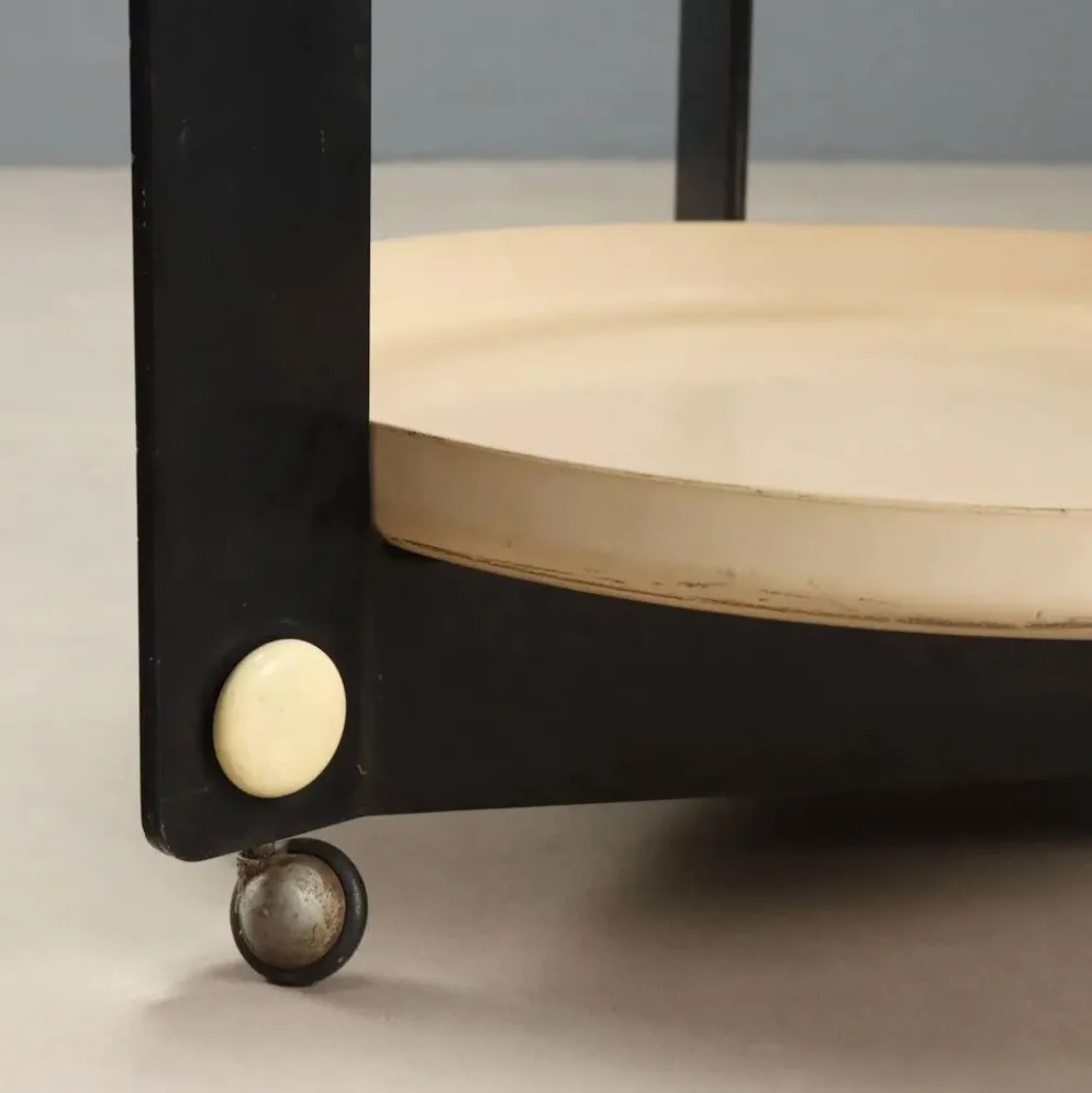 Desserte de cuisine vintage Guzzini, design Luigi Massoni, Italie, années 1970