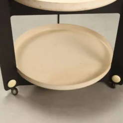 Desserte de cuisine vintage Guzzini, design Luigi Massoni, Italie, années 1970