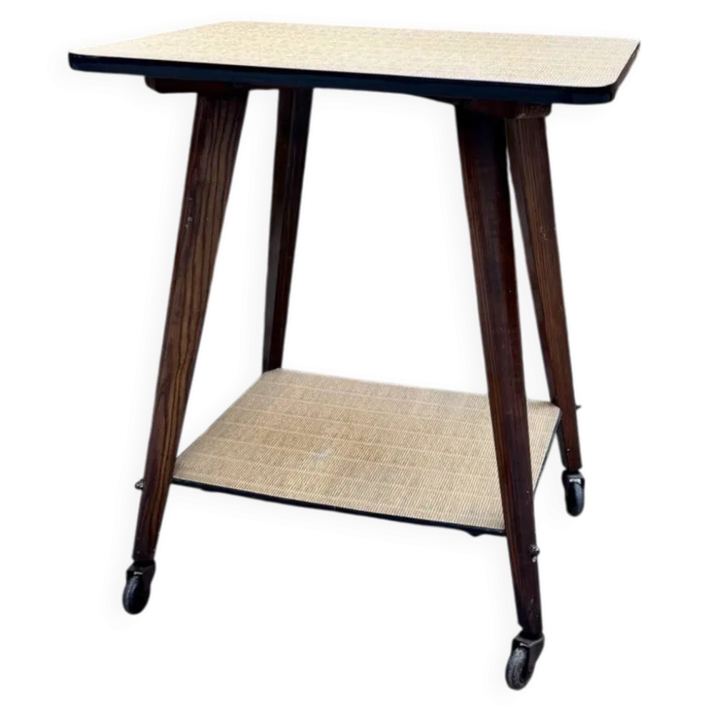 Desserte en bois années 50/60 style scandinave