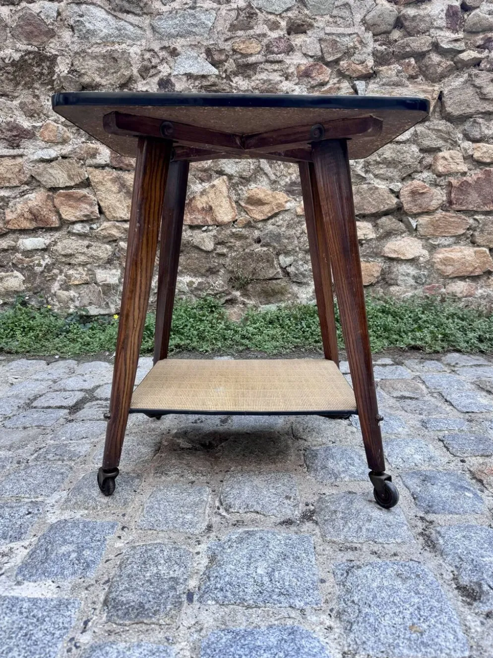 Desserte en bois années 50/60 style scandinave