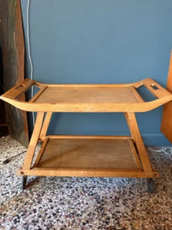 Desserte en chêne années 50