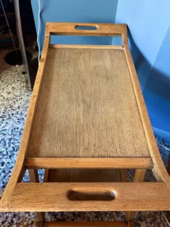 Desserte en chêne années 50