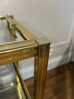 Desserte ou bar roulant