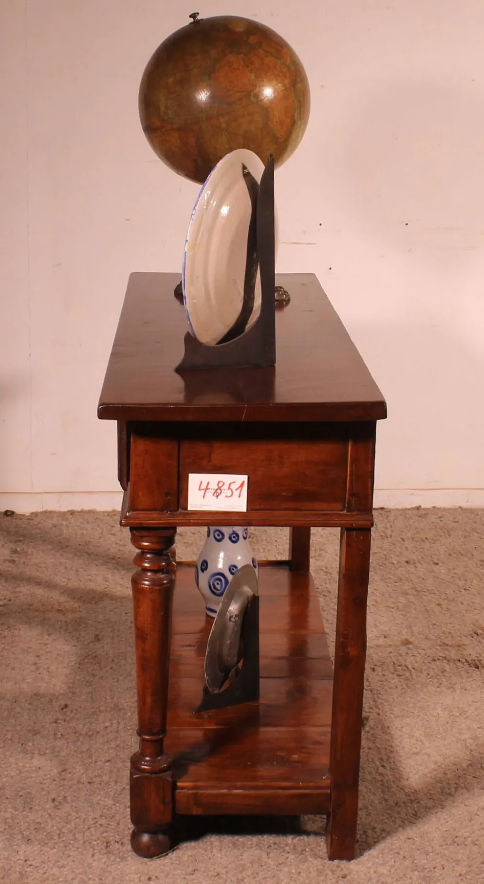 desserte ou console anglaise du 19° siècle