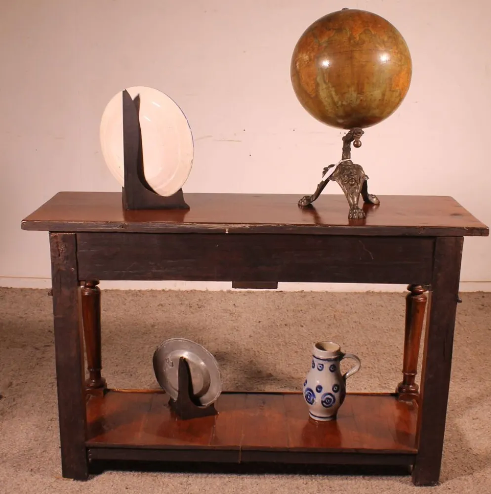 desserte ou console anglaise du 19° siècle