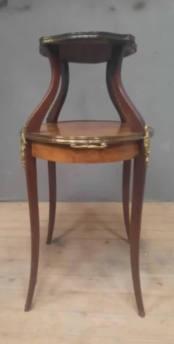 Desserte à 2 plateaux 1900 style Louis XV