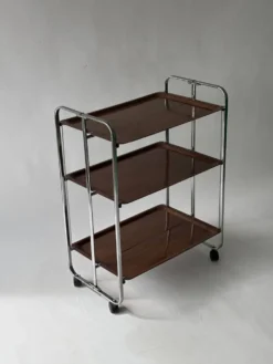 Desserte pliante mid Century, Allemagne 1970