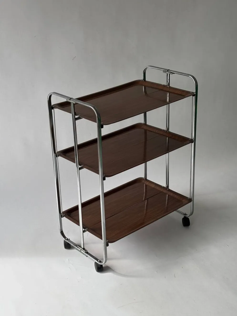 Desserte pliante mid Century, Allemagne 1970