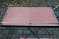 Desserte roulante au plateau amovible