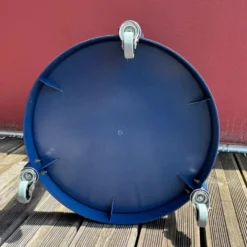 Desserte roulante space-age bleu marine