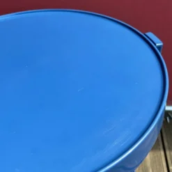 Desserte roulante space-age bleu marine