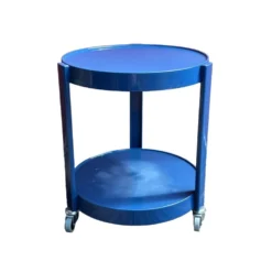 Desserte roulante space-age bleu marine