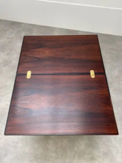 Desserte scandinave arrebo mobler en palissandre plateau portefeuille
