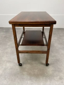 Desserte scandinave arrebo mobler en palissandre plateau portefeuille