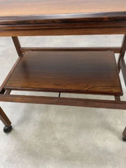 Desserte scandinave arrebo mobler en palissandre plateau portefeuille