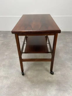 Desserte scandinave arrebo mobler en palissandre plateau portefeuille