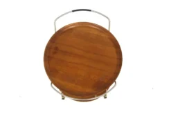 Desserte scandinave en teck, Suède, 1950