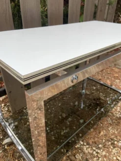 Desserte/table d appoint pivotante années 70
