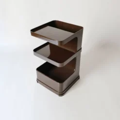 desserte table de rangement design Marc Held vintage 1970