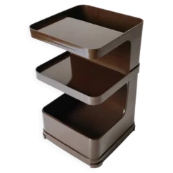 desserte table de rangement design Marc Held vintage 1970