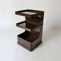 desserte table de rangement design Marc Held vintage 1970
