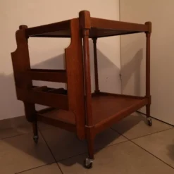 Desserte trolley Moderniste 1940-1950 Reconstruction Esprit GabrielAdnet