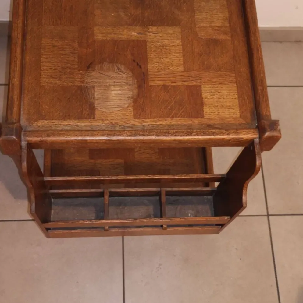 Desserte trolley Moderniste 1940-1950 Reconstruction Esprit GabrielAdnet