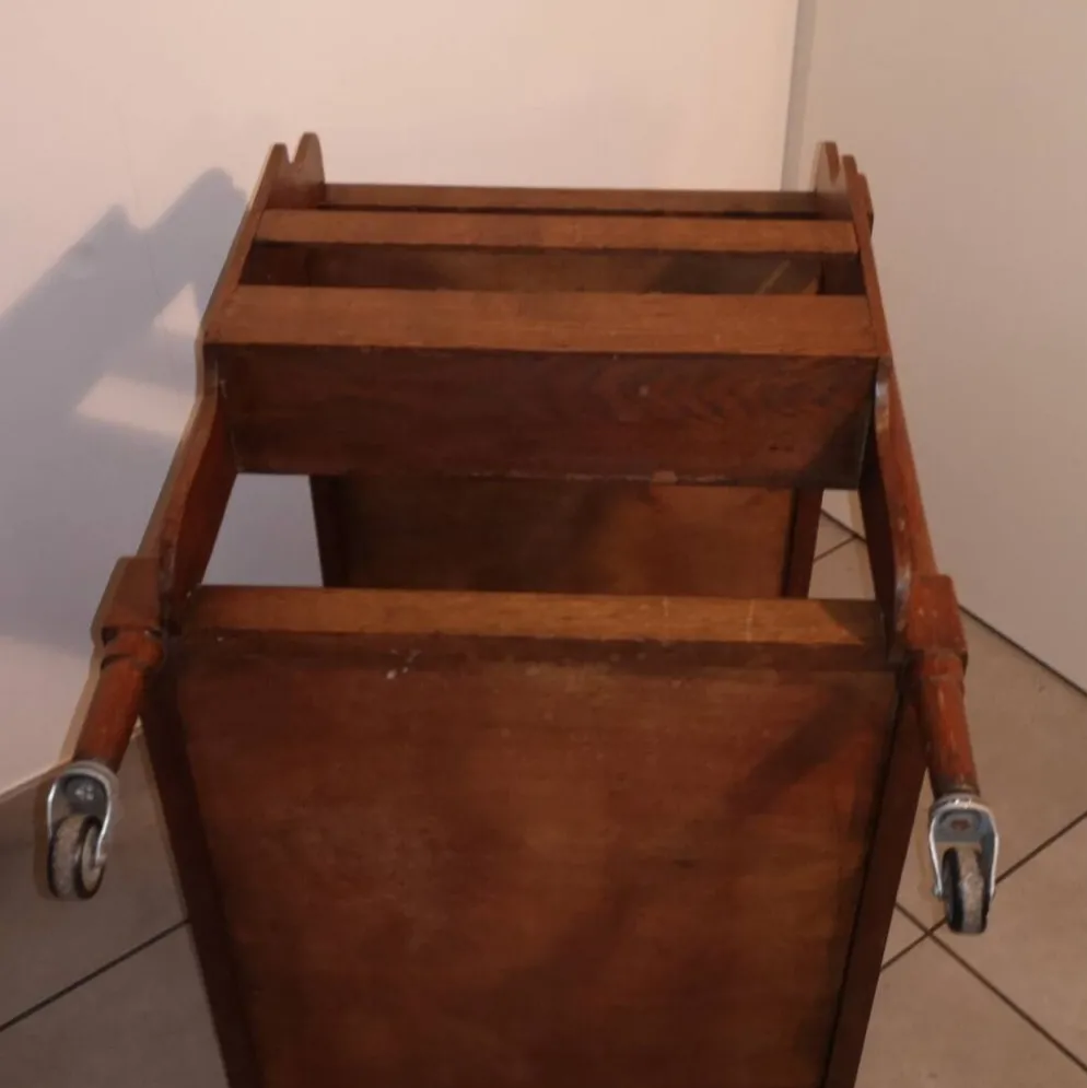 Desserte trolley Moderniste 1940-1950 Reconstruction Esprit GabrielAdnet