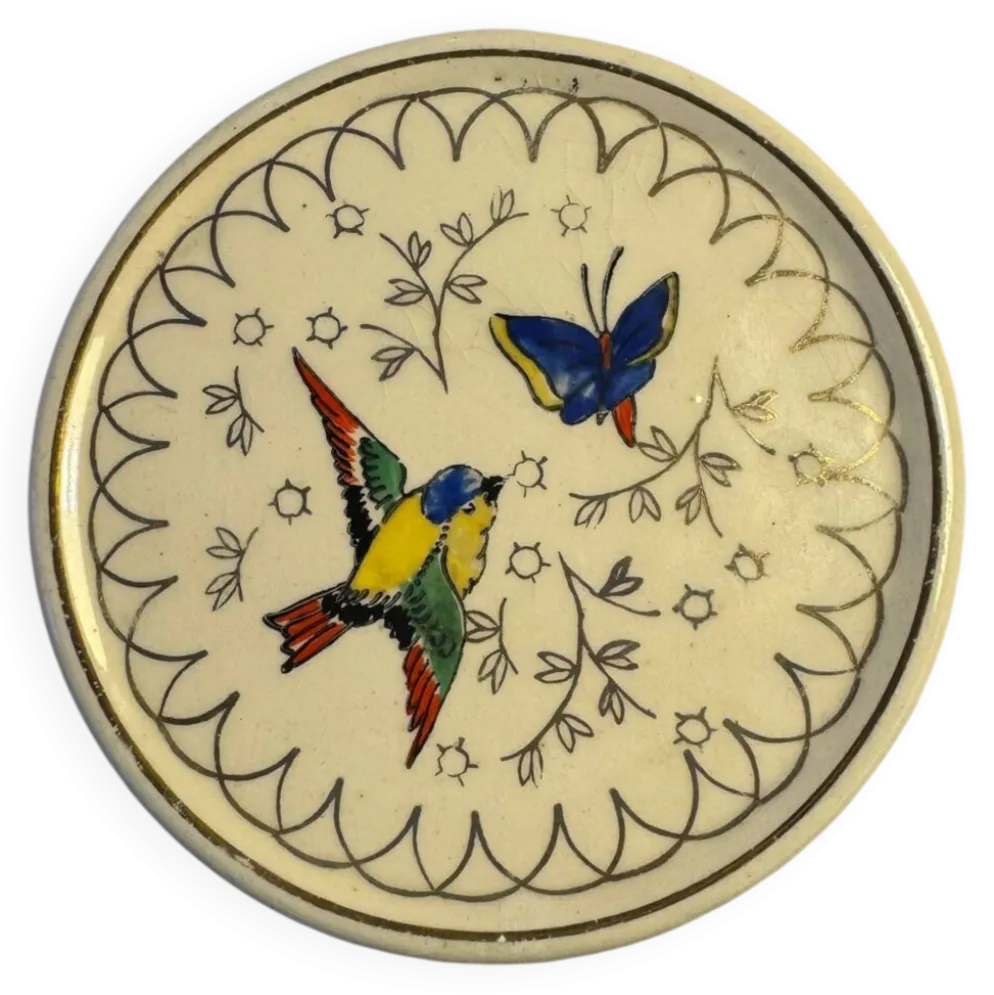 Dessous de bouteille Longwy XX siècle