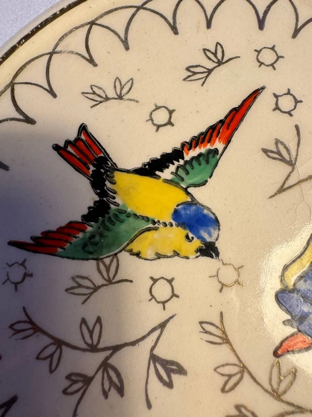 Dessous de bouteille Longwy XX siècle