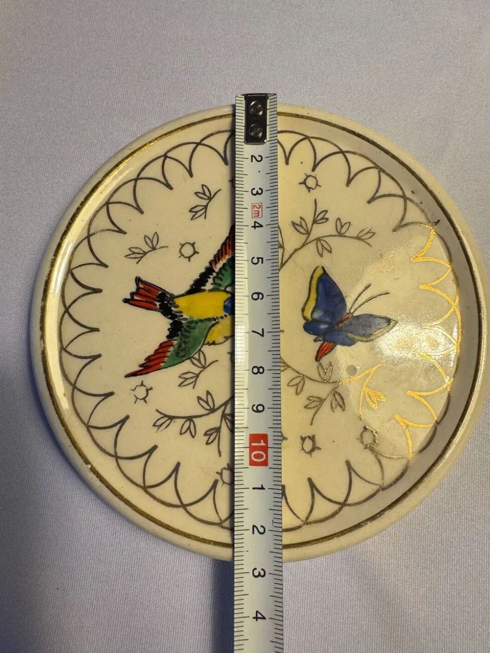 Dessous de bouteille Longwy XX siècle