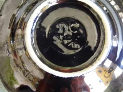 Dessous de bouteilles ou verres, céramique Vallauris vintage
