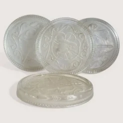 Dessous de bouteille verre Art Nouveau