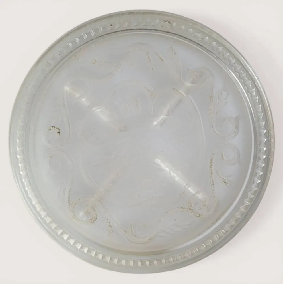 Dessous de bouteille verre Art Nouveau