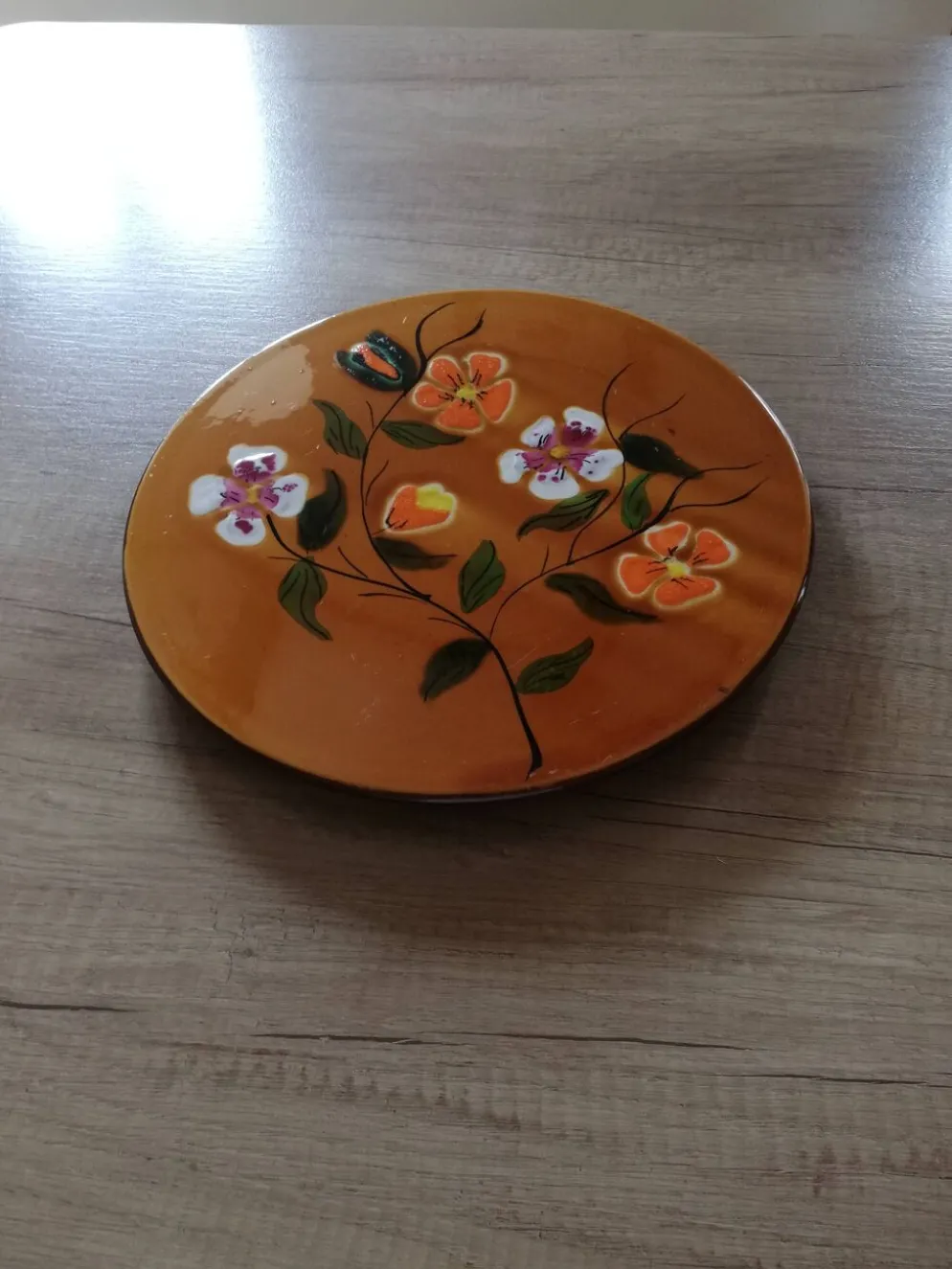 Dessous de plat ancien en céramique de Poet-Laval