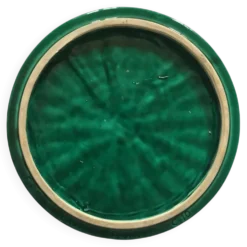 Dessous de plat ancien en faïence – FPP Vallauris – décor tressé v