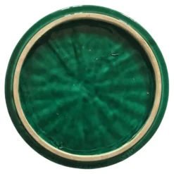 Dessous de plat ancien en faïence – FPP Vallauris – décor tressé v