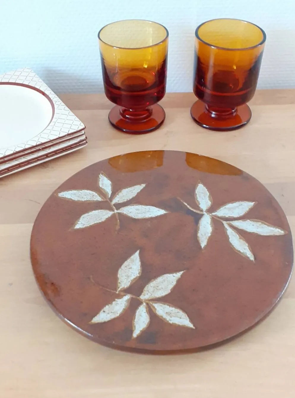 dessous de plat artisanal signé