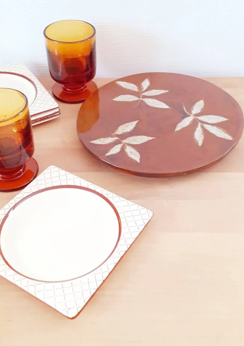 dessous de plat artisanal signé