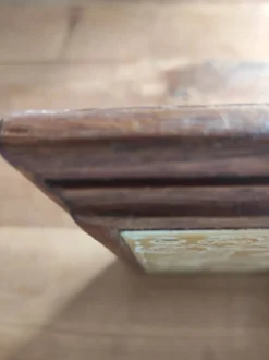 Dessous de plat bois et céramique