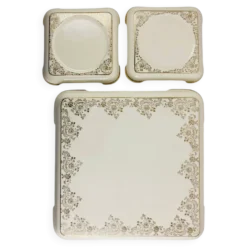 Dessous de Plat / Bouteilles Villeroy & Boch Doré Mettlach Sarre 47-56