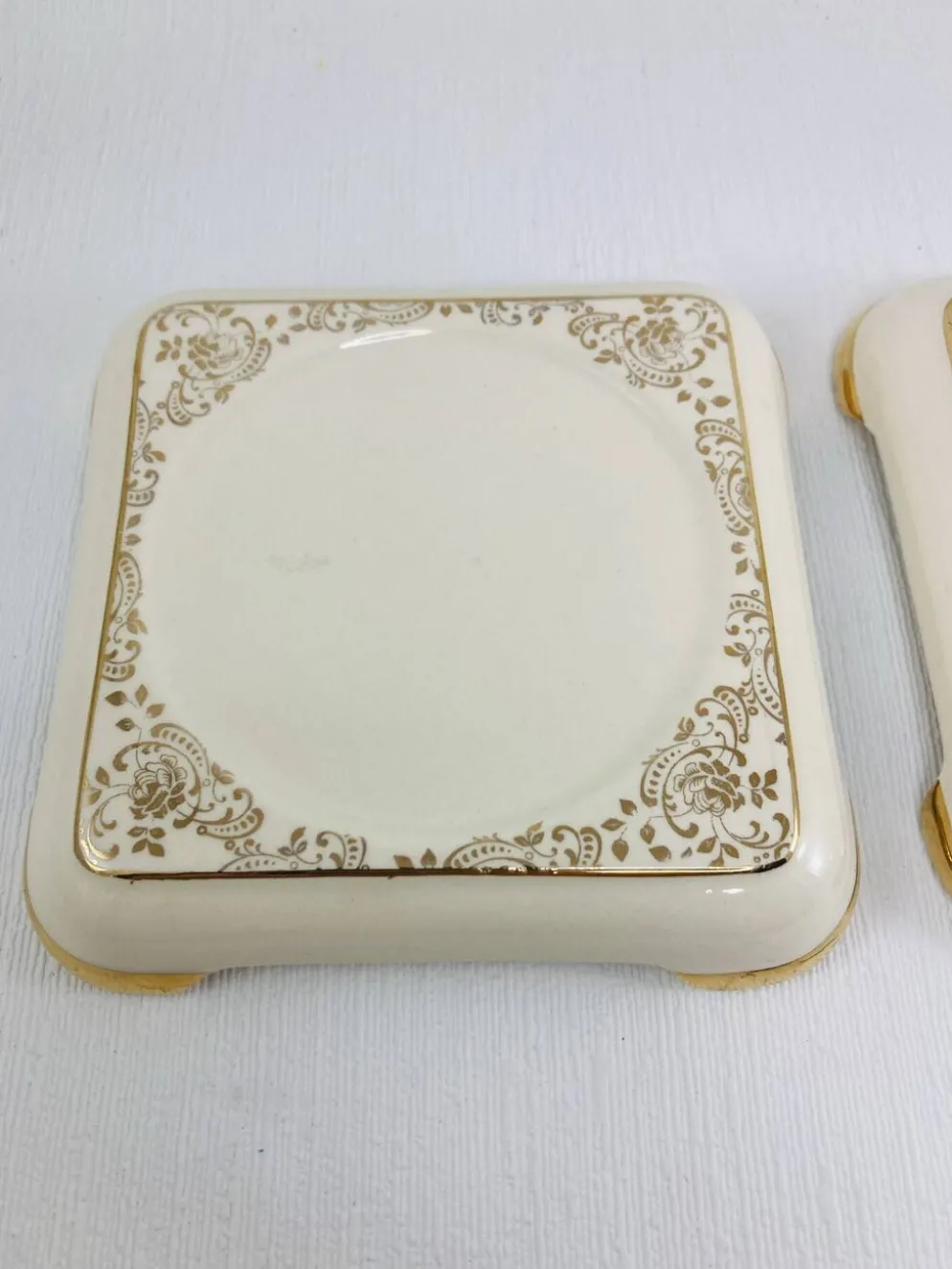 Dessous de Plat / Bouteilles Villeroy & Boch Doré Mettlach Sarre 47-56