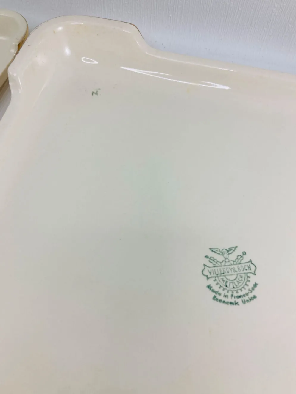 Dessous de Plat / Bouteilles Villeroy & Boch Doré Mettlach Sarre 47-56